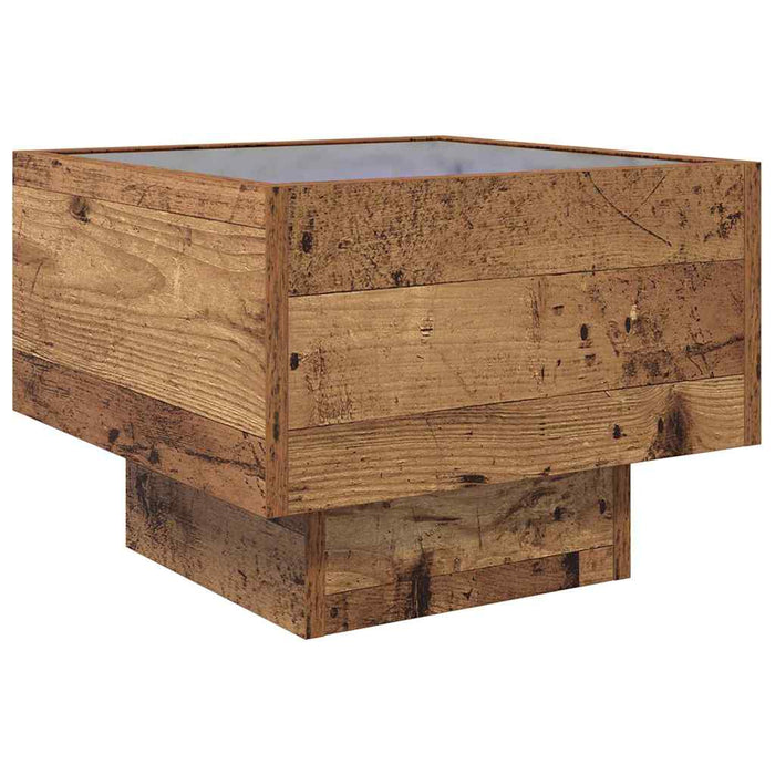 Masă de cafea Lemn vechi 40 x 40 x 30 cm Lemn compozit - WALTI WALTI