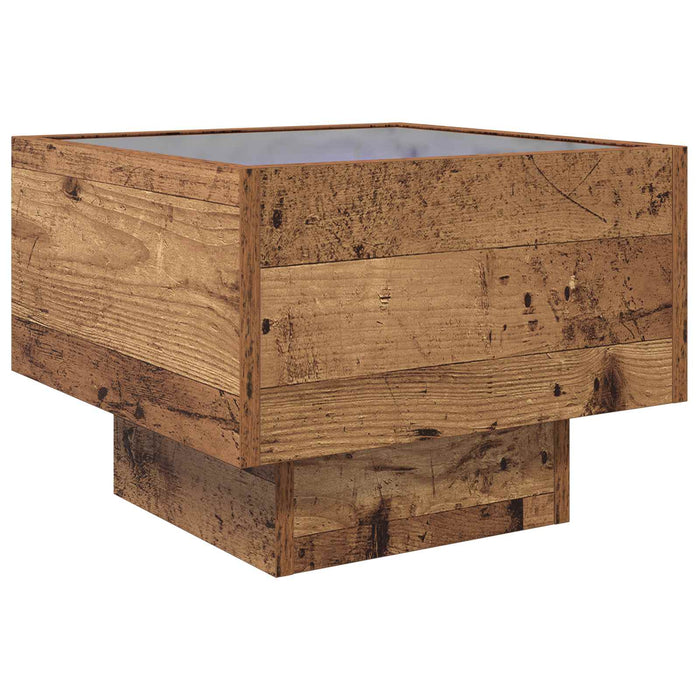 Masă de cafea Lemn vechi 40 x 40 x 30 cm Lemn compozit - WALTI WALTI