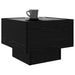 Masă de cafea Stejar negru 40 x 40 x 30 cm Lemn compozit - WALTI WALTI