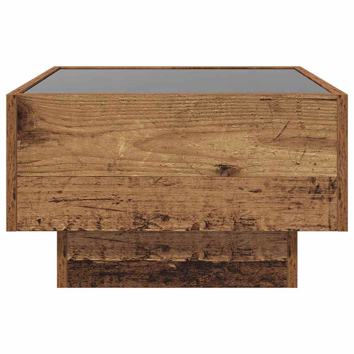 Masă de cafea Lemn vechi 50 x 50 x 30 cm Lemn compozit - WALTI WALTI