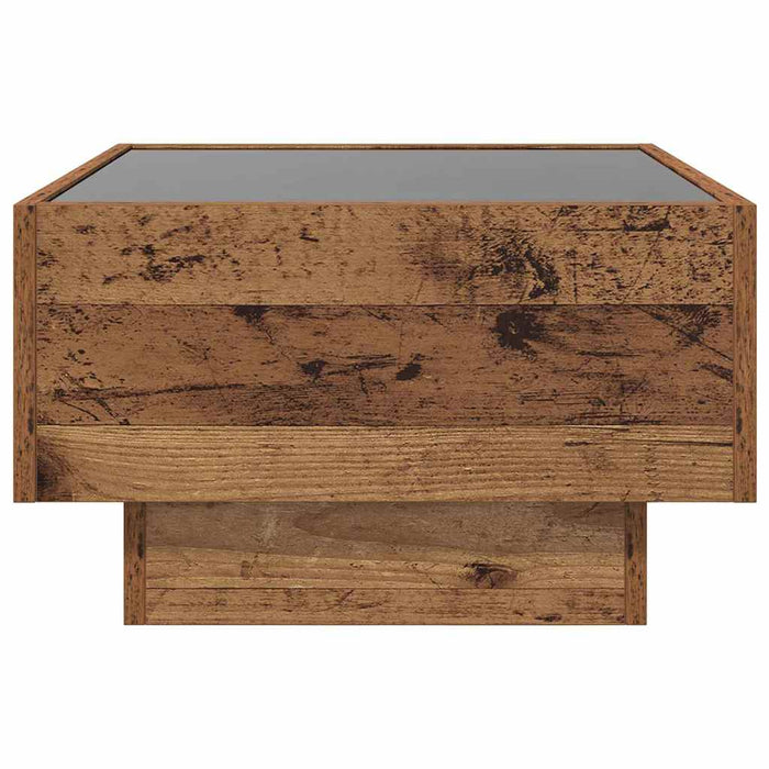 Masă de cafea Lemn vechi 50 x 50 x 30 cm Lemn compozit - WALTI WALTI