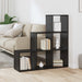 Bibliotecă Separator de Camera Stejar Negru 99 x 29 x 99 cm - WALTI WALTI