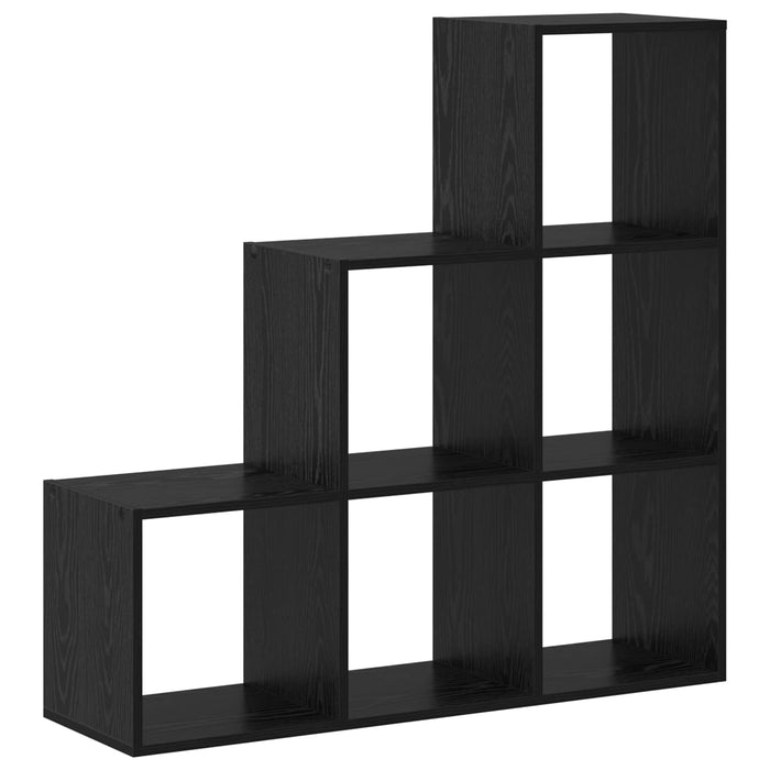 Bibliotecă Separator de Camera Stejar Negru 99 x 29 x 99 cm - WALTI WALTI