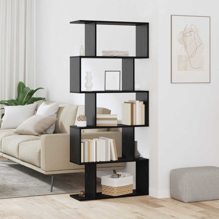 Dulap pentru cărți Stejar Negru 70 x 24 x 161 cm Lemn compozit - WALTI WALTI