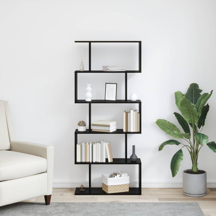 Dulap pentru cărți Stejar Negru 70 x 24 x 161 cm Lemn compozit - WALTI WALTI