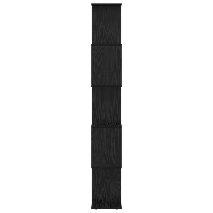 Dulap pentru cărți Stejar Negru 70 x 24 x 161 cm Lemn compozit - WALTI WALTI