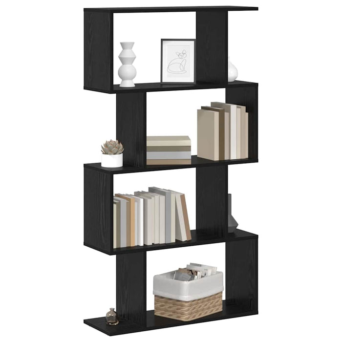 Dulap pentru cărți Stejar Negru 70 x 24 x 129 cm Lemn compozit - WALTI WALTI