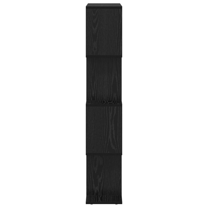 Dulap pentru cărți Stejar Negru 70 x 24 x 129 cm Lemn compozit - WALTI WALTI