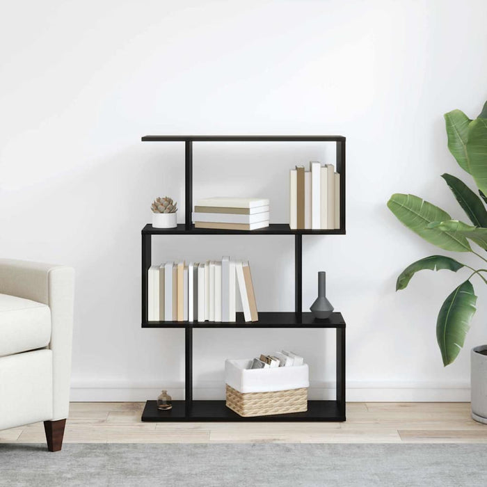 Dulap pentru cărți Stejar Negru 70 x 14 x 97 cm Lemn compozit - WALTI WALTI