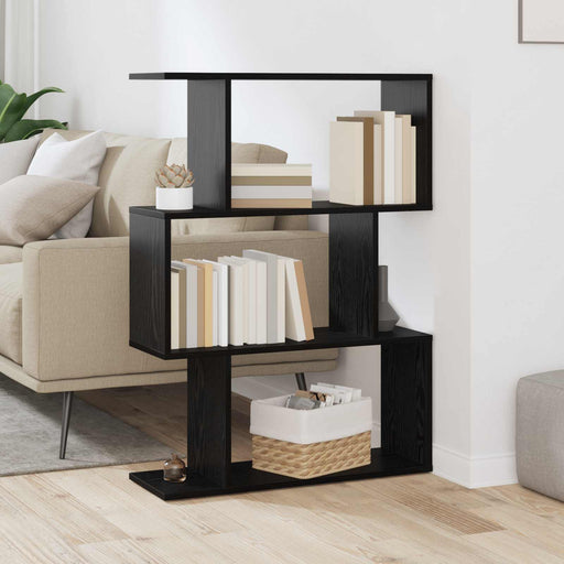 Dulap pentru cărți Stejar Negru 70 x 24 x 97 cm Lemn compozit - WALTI WALTI