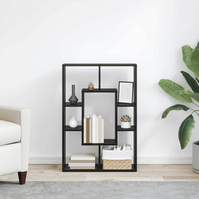Dulap pentru cărți Stejar Negru 63 x 20 x 90 cm Lemn compozit - WALTI WALTI