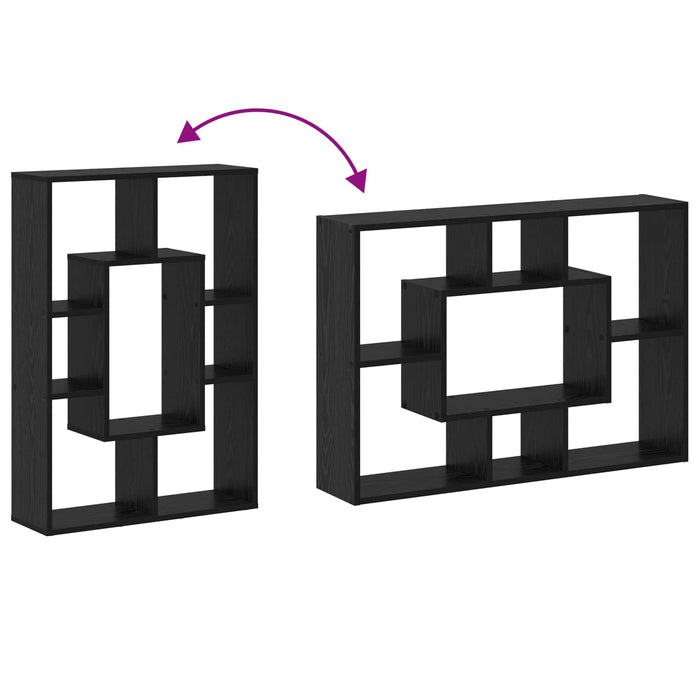 Dulap pentru cărți Stejar Negru 63 x 20 x 90 cm Lemn compozit - WALTI WALTI