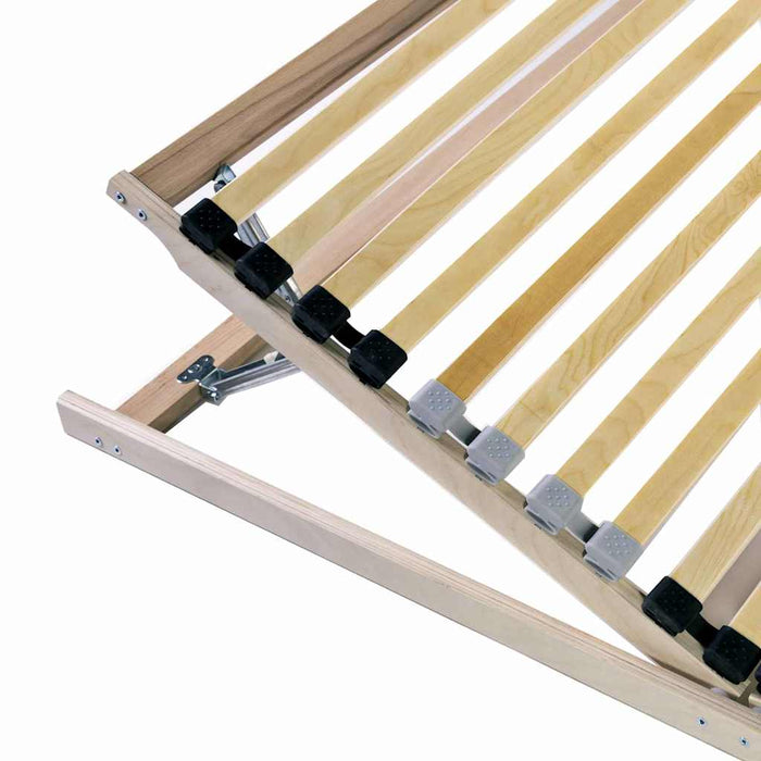 Bază cu lamele Manual Maro 70 x 190 cm Lemn de fag masiv - WALTI WALTI
