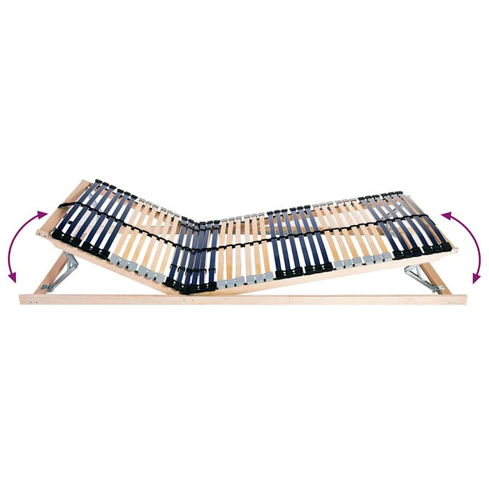 Bază cu lamele Maro 80 x 190 cm Lemn de fag masiv - WALTI WALTI