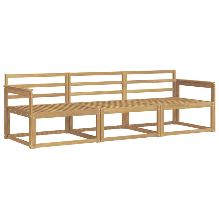 Set de canapele de exterior 3 pcs Alb 249,5 x 83 x 73 cm WALTI