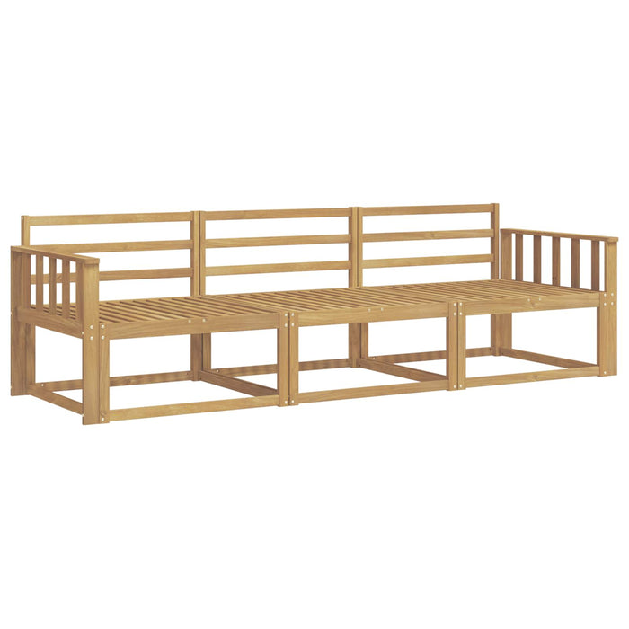 Set de canapele de exterior 3 pcs Alb 249,5 x 83 x 73 cm WALTI