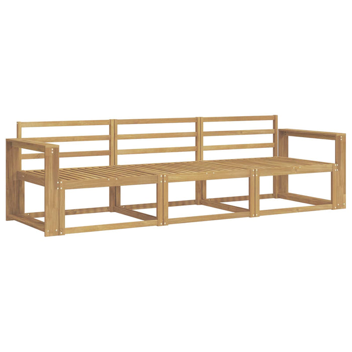 Set de canapele de exterior 3 pcs Alb 257,5 x 83 x 73 cm WALTI