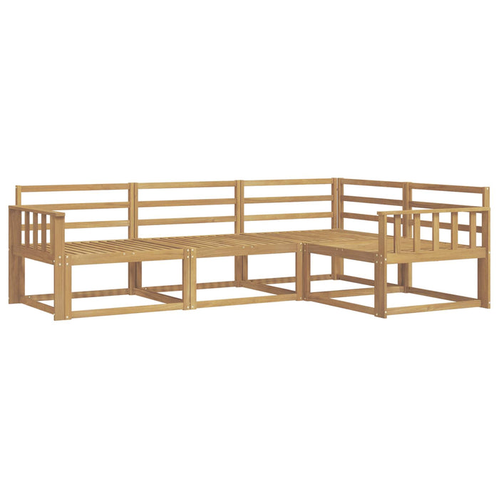 Set de canapele de exterior 4 pcs Alb 247,5 x 168,5 x 73 cm WALTI