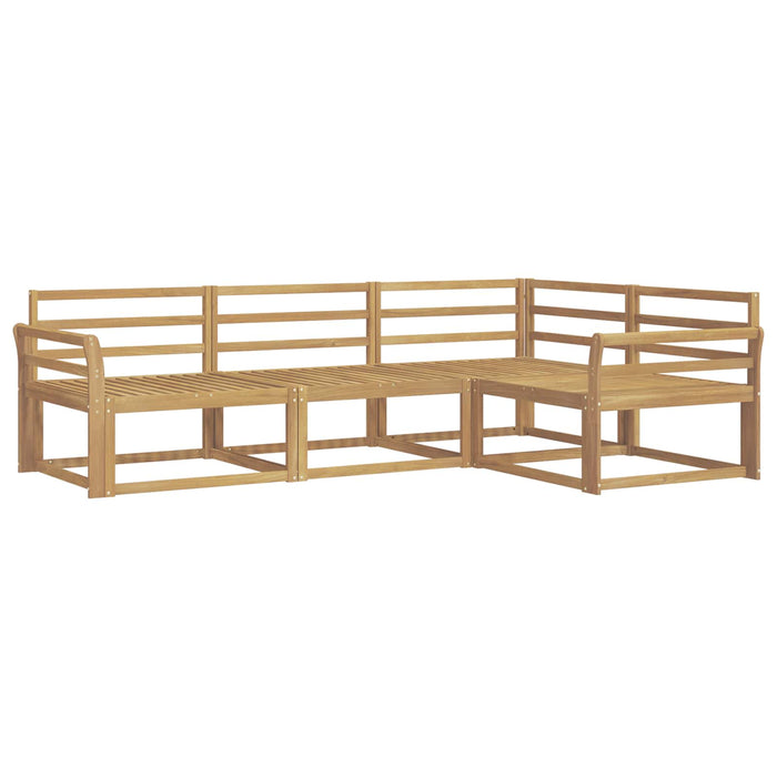 Set de canapele de exterior 4 pcs Alb 250 x 170,5 x 73 cm WALTI