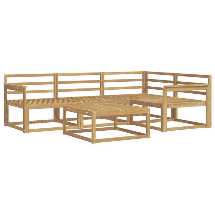 Set de canapele de exterior 5 pcs Alb 79 x 79 x 37 cm WALTI