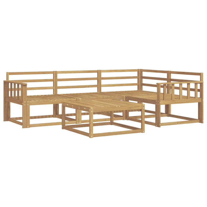 Set de canapele de exterior 5 pcs Alb 79 x 79 x 37 cm WALTI