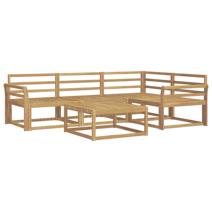 Set de canapele de exterior 5 pcs Alb 79 x 79 x 37 cm WALTI