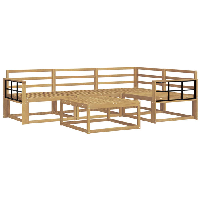 Set de canapele de exterior 5 pcs Alb 79 x 79 x 37 cm WALTI