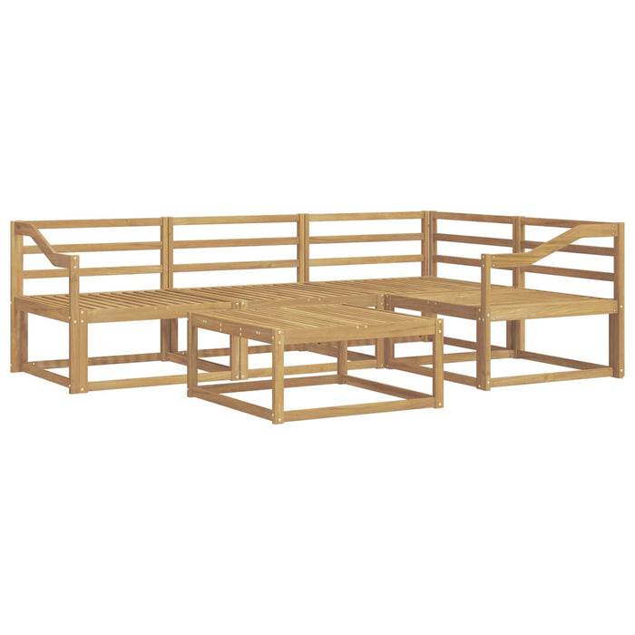Set de canapele de exterior 5 pcs Alb 79 x 79 x 37 cm WALTI