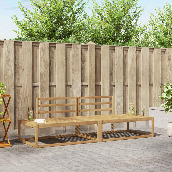 Set de canapele de exterior Alb 230,5 x 83 x 73 cm - WALTI WALTI