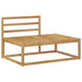 Set de canapele de exterior Alb 230,5 x 83 x 73 cm - WALTI WALTI