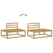 Set de canapele de exterior Alb 230,5 x 83 x 73 cm - WALTI WALTI