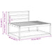Set de canapele de exterior Alb 230,5 x 83 x 73 cm - WALTI WALTI