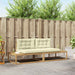 Set de canapele de exterior Alb 230,5 x 83 x 73 cm Poliester - WALTI WALTI