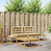 Set de canapele de exterior Alb 79 x 79 x 37 cm Poliester - WALTI WALTI