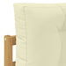 Set de canapele de exterior Alb 79 x 79 x 37 cm Poliester - WALTI WALTI