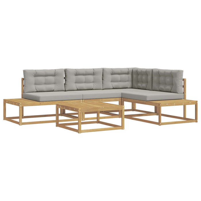 Set de canapele de exterior Alb 79 x 79 x 37 cm Poliester - WALTI WALTI