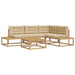 Set de canapele de exterior Alb 79 x 79 x 37 cm Poliester - WALTI WALTI