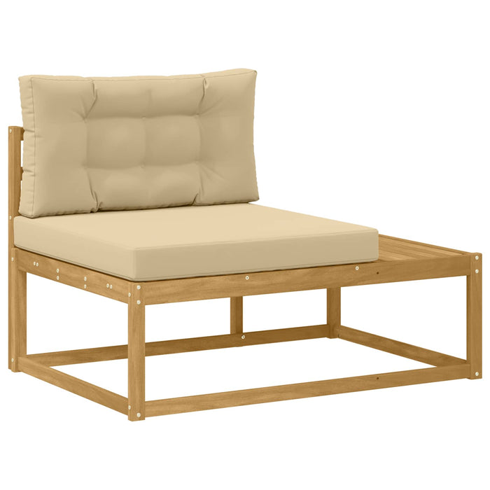 Set de canapele de exterior Alb 79 x 79 x 37 cm Poliester - WALTI WALTI