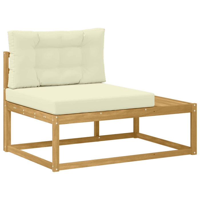 Set de canapele de exterior Alb 79 x 79 x 37 cm Poliester - WALTI WALTI