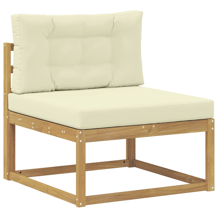 Set de canapele de exterior Alb 79 x 79 x 37 cm Poliester - WALTI WALTI
