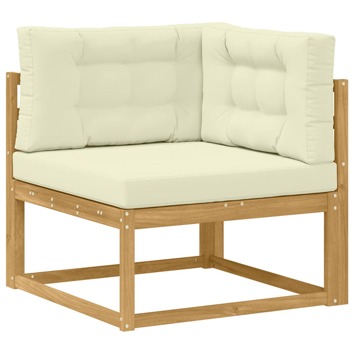 Set de canapele de exterior Alb 79 x 79 x 37 cm Poliester - WALTI WALTI