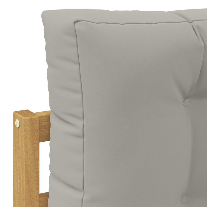 Set de canapele de exterior Alb 79 x 79 x 37 cm Poliester - WALTI WALTI