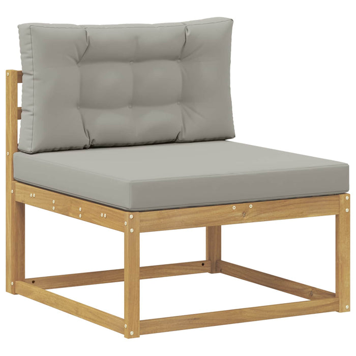 Set de canapele de exterior Alb 79 x 79 x 37 cm Poliester - WALTI WALTI