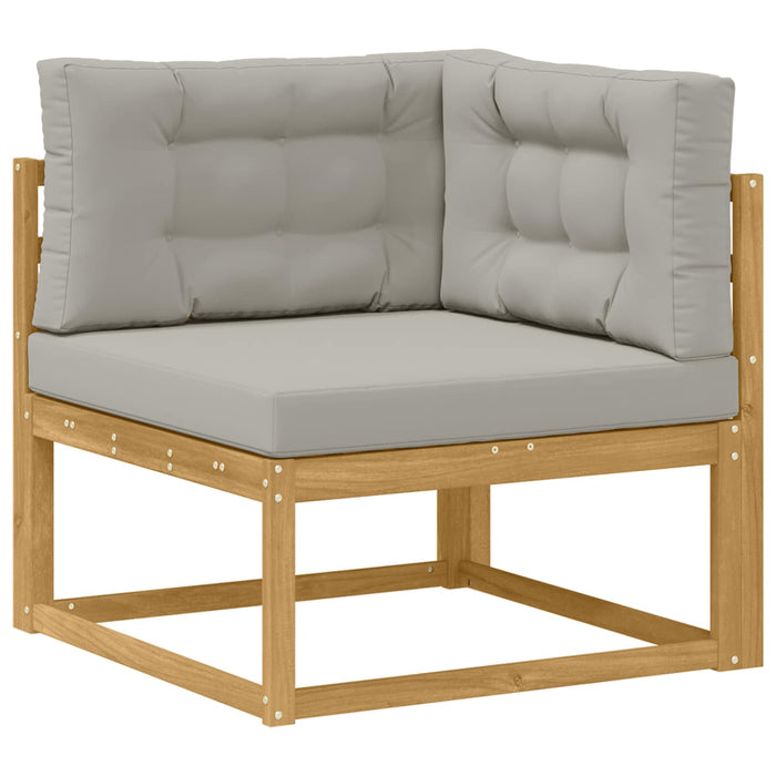 Set de canapele de exterior Alb 79 x 79 x 37 cm Poliester - WALTI WALTI