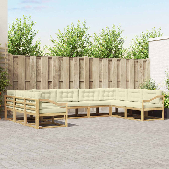 Set de canapele de exterior 7 pcs Lemn Solid de Acacia WALTI