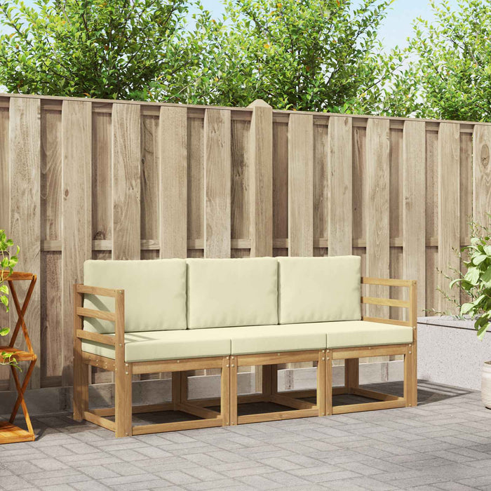 Set de canapele de exterior 3 pcs WALTI