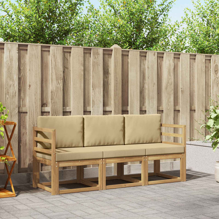 Set de canapele de exterior 3 pcs WALTI
