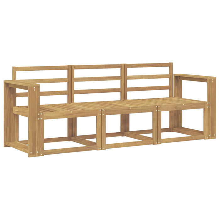 Set de canapele de exterior 3 pcs Alb 197,5 x 63 x 73 cm WALTI