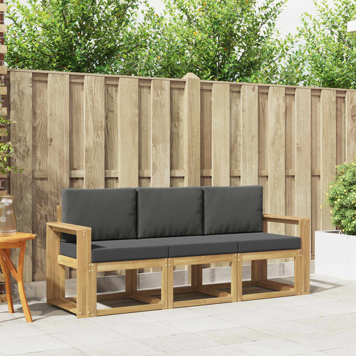 Set de canapele de exterior 3 pcs WALTI