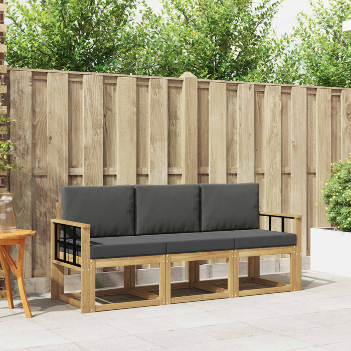 Set de canapele de exterior 3 pcs WALTI